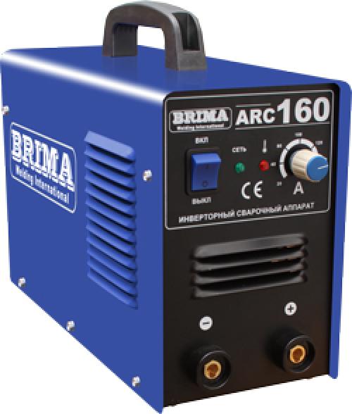 Инвертор сварочный BRIMA ARC-160 (10-160А/220V)